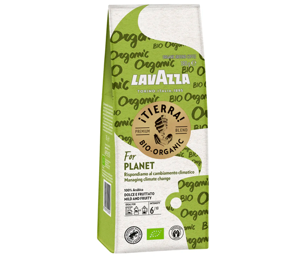 Ящик молотого кофе Lavazza Tierra Bio Organic, 180г (в ящике 6 шт) 0200190 фото