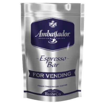 Ящик розчинної кави Ambassador Espresso Bar, 200 г (у ящику 18 шт.) 0200145 фото