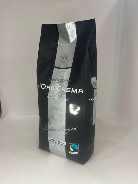 Ящик кофе в зернах Gustav Mayer d`Oro Crema 1 кг ( в ящике 10 шт) 49-0038 фото
