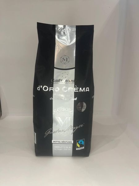 Ящик кофе в зернах Gustav Mayer d`Oro Crema 1 кг ( в ящике 10 шт) 49-0038 фото