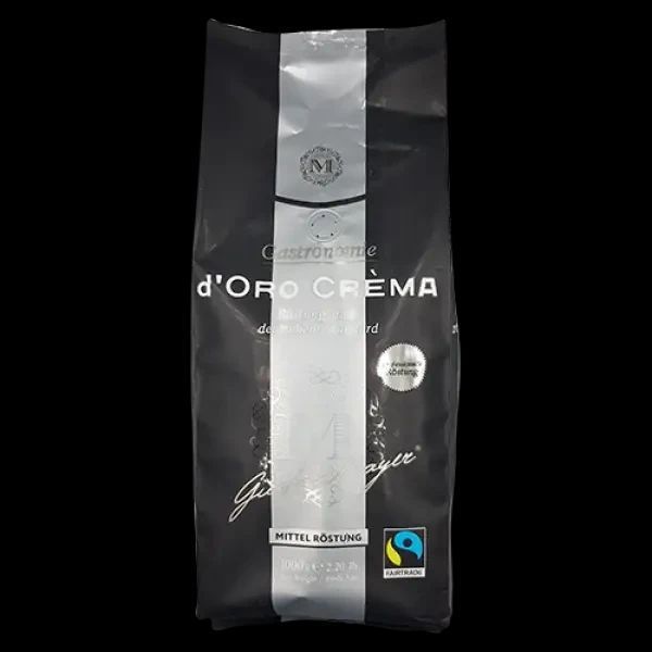 Ящик кофе в зернах Gustav Mayer d`Oro Crema 1 кг ( в ящике 10 шт) 49-0038 фото