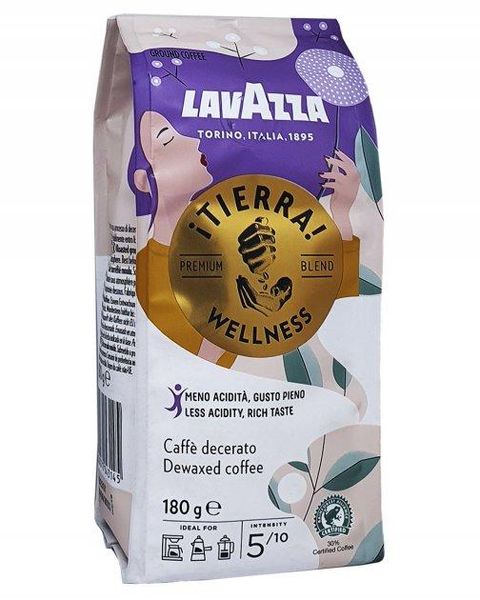 Ящик молотого кофе Lavazza Tierra WELNESS, 180г (в ящике 6 шт) 0200192 фото