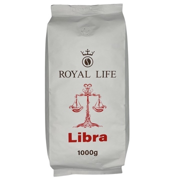 Кава в зернах Royal-Life Купаж Libra 80% арабіка, 20% робуста, 1 кг 04-0061 фото