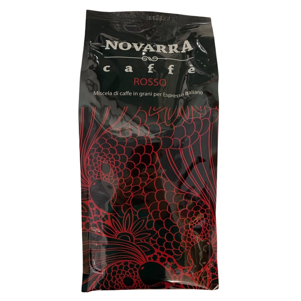 Ящик кави в зернах Novarra Rosso 1 кг (в ящику 10 шт) 4000002 фото