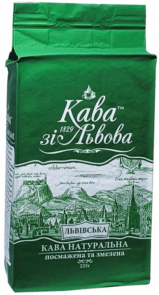 Ящик кави мелена Галка Львівська 225гр. (у ящику 24 шт) 0200101 фото