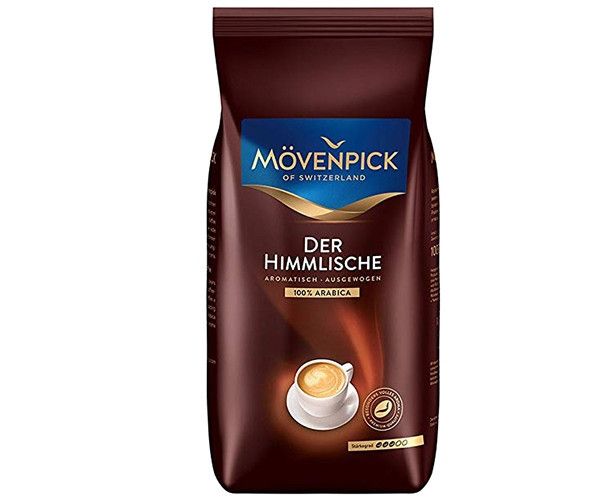 Ящик кофе в зернах Movenpick Der Himmlische 1 кг (в ящике 6 шт) 0200019 фото