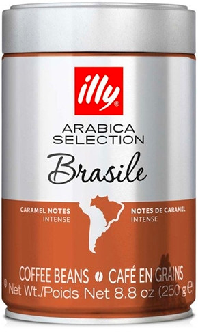 Ящик кофе в зернах illy Monoarabica Brazil 250гр (в ящике 6шт) 0200149 фото