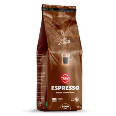 Кава в зернах Купаж Trevi Espresso, 1кг 0300050 фото