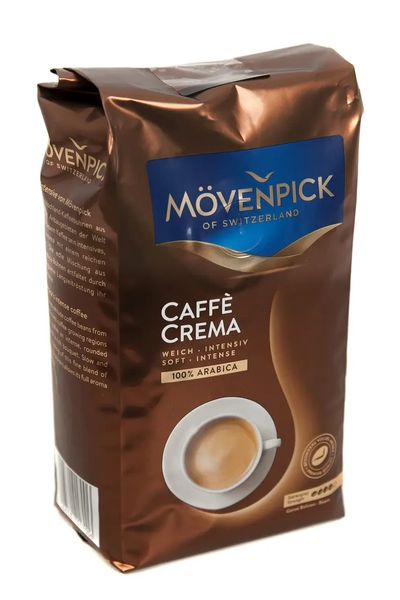 Ящик кави в зернах Movenpick Cafe Crema 500 гр (у ящику 10 шт) 0200021 фото