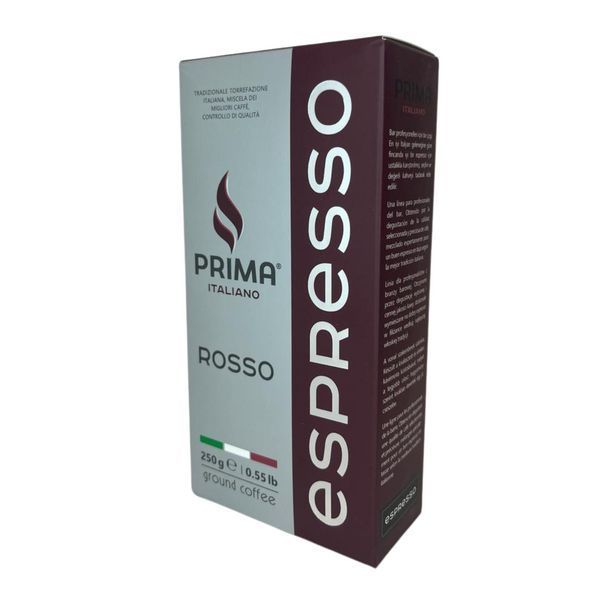 Ящик молотого кофе Prima Italiano Rosso 250 г ( в ящике 12 шт) 61-0014 фото