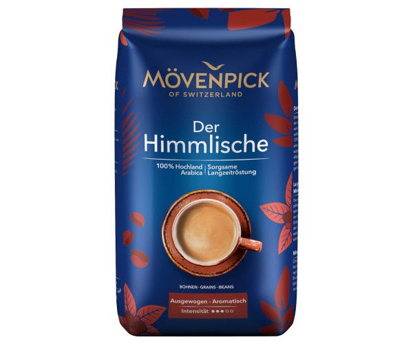 Ящик кави в зернах Movenpick Der Himmlische 500 гр (у ящику 10 шт) 0200022 фото