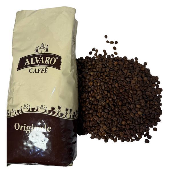 Кофе в зернах Alvaro Caffe Original 1 кг 63-0073 фото