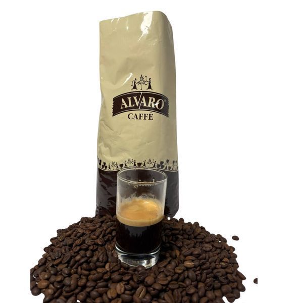 Кофе в зернах Alvaro Caffe Original 1 кг 63-0073 фото