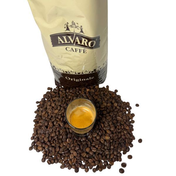 Кофе в зернах Alvaro Caffe Original 1 кг 63-0073 фото