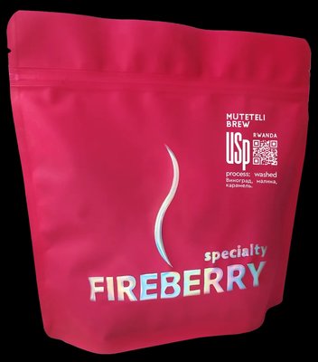 Кофе в зернах Muteteli Brew/Rwanda FIREBERRY 100% Арабика 250г 3200026 фото