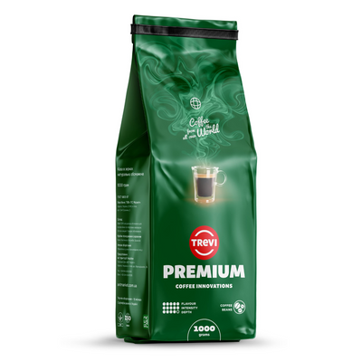 Кава в зернах Купаж Trevi Premium, 1кг 0300053 фото