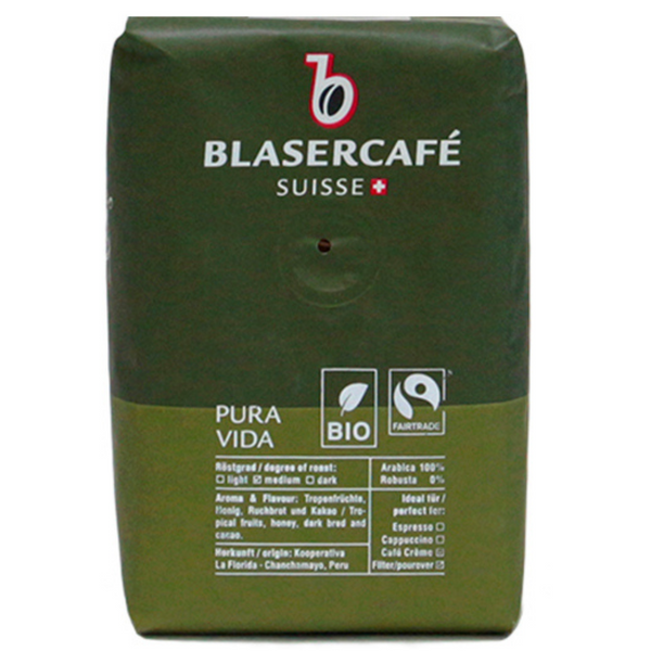 Кофе в зернах Blasercafe Pura Vida 250 г 1000012 фото