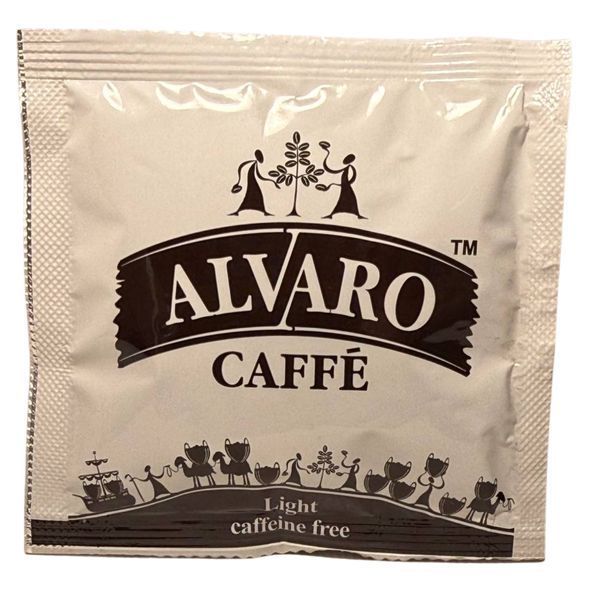 Молотый кофе в чалдах Alvaro Caffe Light (без кофеина) 150 шт х 7 г 63-0080 фото