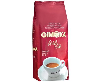 Ящик кофе в зернах Gimoka Gran Bar 1кг (в ящике 12 шт) 0200024 фото