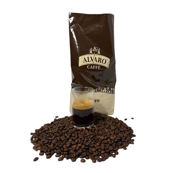 Кофе в зернах Alvaro Caffe Vero 1 кг 63-0075 фото