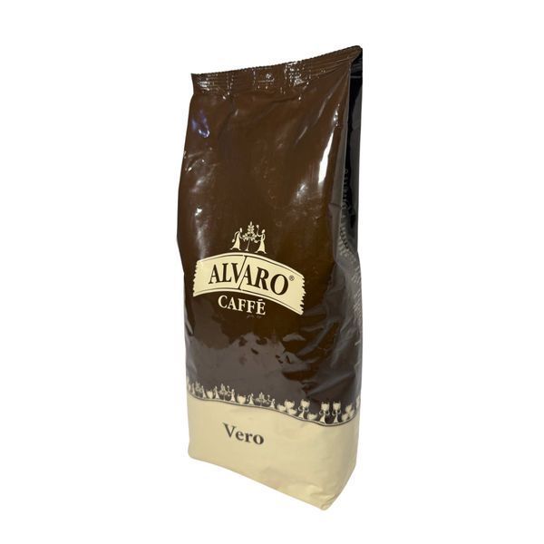 Кофе в зернах Alvaro Caffe Vero 1 кг 63-0075 фото