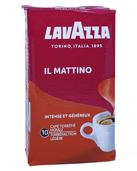 Ящик молотого кофе Lavazza IL Mattino, 250г (в ящике 20 шт) 0200200 фото