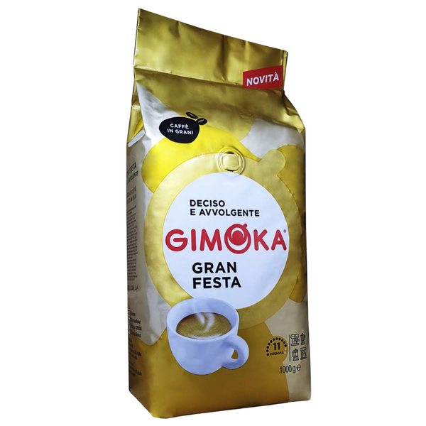 Ящик кофе в зернах GIMOKA GRAN FESTA 1 кг (в ящике 12шт) 0200079 фото