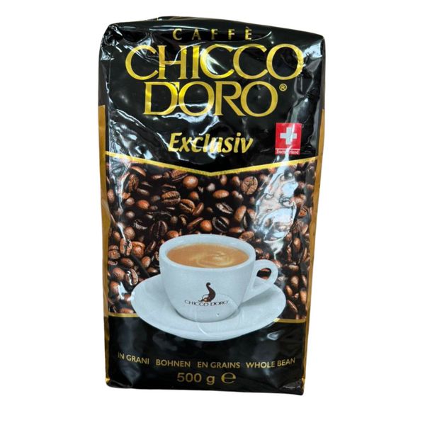 Ящик кофе в зернах Chicco d'Oro Exclusiv 500 г (в ящике 10 шт) 0200075 фото