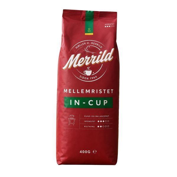 Ящик меленої кави Lavazza Merrild In-Cup 500 г (у ящику 16 шт) 02-0501 фото