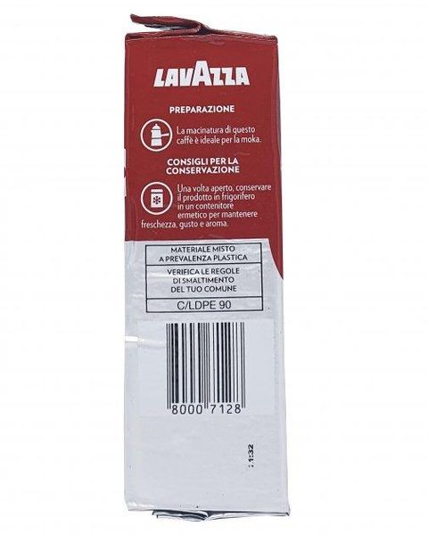 Ящик меленої кави Lavazza Rossa в кольоровій упаковці, 250г (у ящику 20 шт) 0200202 фото