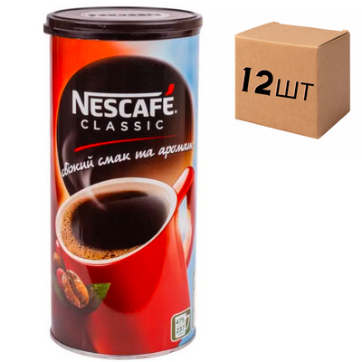 Ящик растворимого кофе Nescafe Classic 475 гр. ж/б (в ящике 12 шт) 0200111 фото