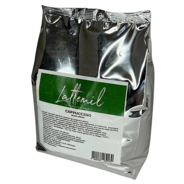 Ящик Капучино в гранулах Lattemil Irish Cream (для вендинга) 1 кг 82-0001 фото