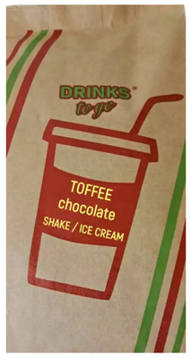 Суміш для м'якого шоколадного морозива та шейків Toffee Chocolate Shake / Ice Cream, 1 кг 1700015 фото