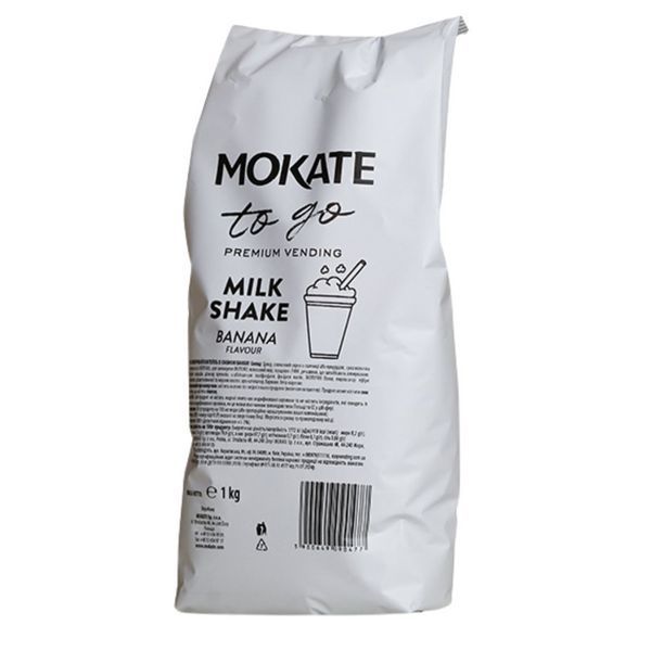 Молочный коктейль Mokate со вкусом банана 1 кг 76-0019 фото