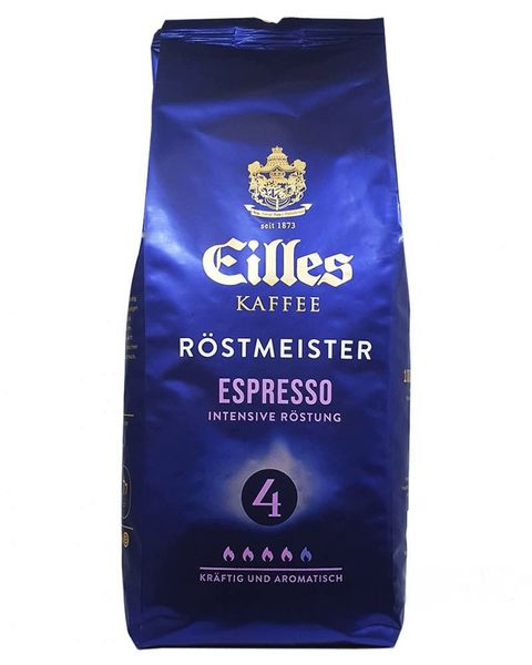 Ящик кави в зернах Eilles Espresso 1 кг (у ящику 4 шт) 0200258 фото