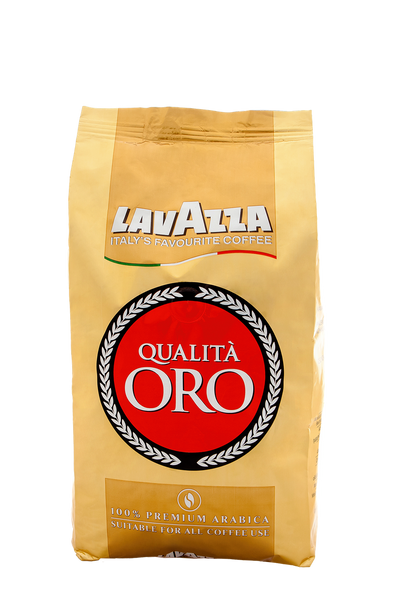 Ящик кави в зернах Lavazza Qualita Oro (оригінал) 100% арабіка 1 кг (у ящику 6шт) 0200027 фото