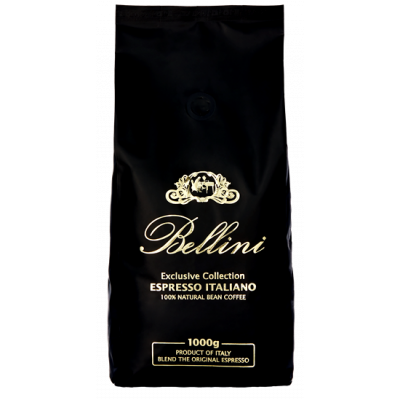 Кава в зернах Bellini Espresso Italiano nero, 1 кг 1200017 фото