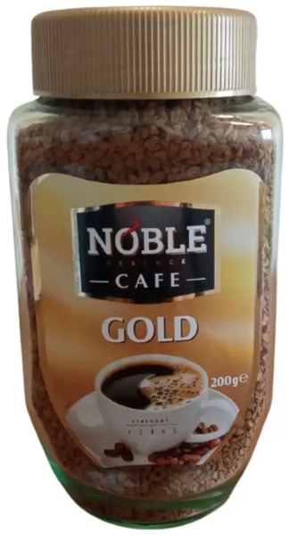 Ящик розчинної гранульованої кави Cafe Gold Noble 200 г (у ящику 9 шт) 0200171 фото