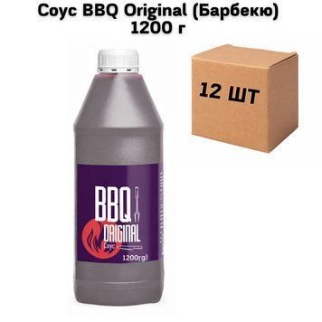 Соус BBQ Original (Барбекю) 1200 г ( в ящике 12 шт) 08-0002 фото