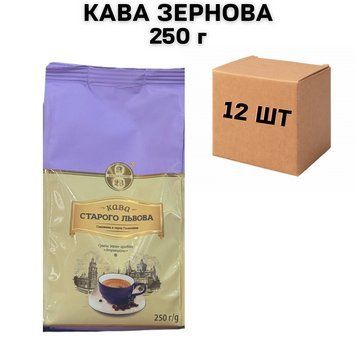 Ящик кофе в зернах Аттракционный 250 г ( в ящике 12 шт) 02-0552 фото
