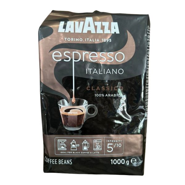 Ящик Кофе в зернах Lavazza Espresso Italiano1кг (в ящике 6 шт) 0200009 фото