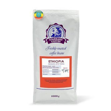 Кофе молотый Эфиопия Ато-Тона 100% арабика, 1 кг 1300046 фото