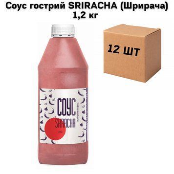 Соус острый SRIRACHA (Шрирача) 1.2 кг ( в ящике 12 шт) 08-0004 фото