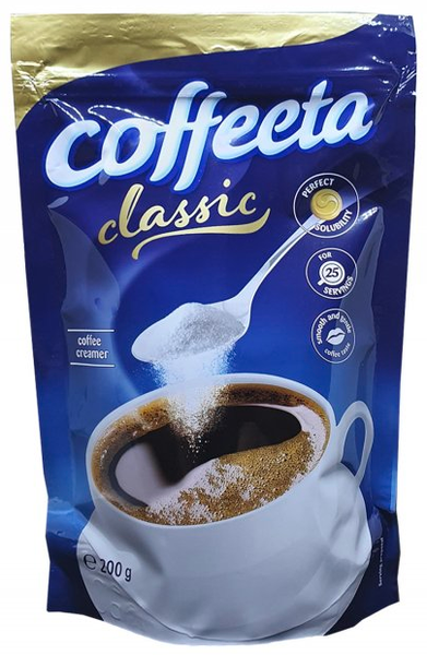 Ящик сухие сливки Coffeeta Classic 200 г (в ящике 24шт) 0200173 фото