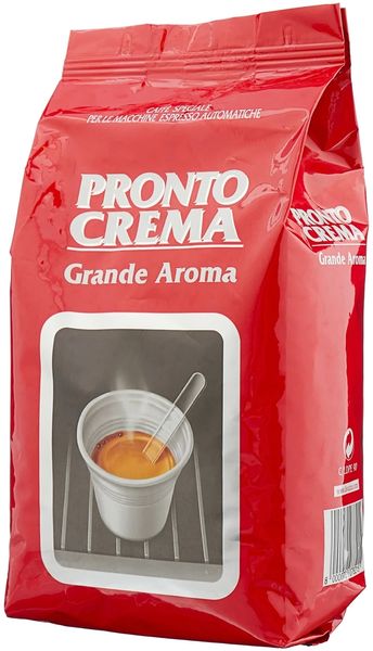 Ящик кофе в зернах Lavazza Pronto Crema, 1 кг (в ящике 6 шт) 0200218 фото