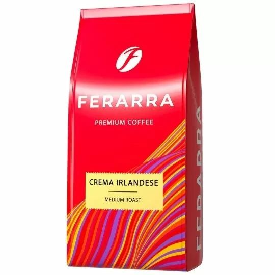 Ящик Кофе в зернах Ferarra Caffe Crema Irlandese 1 кг (в ящике 6 шт) 0200400 фото